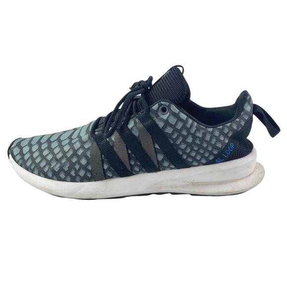 Adidas SL Loop CT Men's Blue Black Lace Up Low Top Athletic Sneakers Shoes Sz 9 - Picture 1 of 5